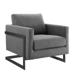 Posse Upholstered Fabric Accent Chair - Image 10