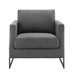 Posse Upholstered Fabric Accent Chair - Image 13