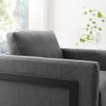 Posse Upholstered Fabric Accent Chair - Image 17