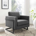 Posse Upholstered Fabric Accent Chair - Image 15