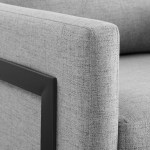 Posse Upholstered Fabric Accent Chair - Image 22