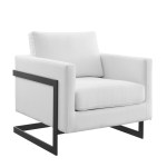Posse Upholstered Fabric Accent Chair - Image 26