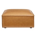 Restore Vegan Leather Ottoman - Image 3