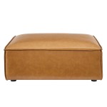 Restore Vegan Leather Ottoman - Image 4
