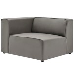Mingle 3-Piece Vegan Leather Sectional Sofa - Image 4