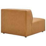 Mingle 3-Piece Vegan Leather Sectional Sofa - Image 24