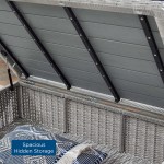 Conway 4-Piece Outdoor Patio Wicker Rattan Furniture Set - Image 5