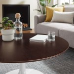 Lippa 36" Round Wood Coffee Table - Image 8