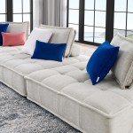 Saunter 3-Piece Tufted Fabric Fabric Sofa - Image 10