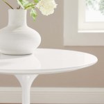 Lippa 20" Round Wood Side Table - Image 8