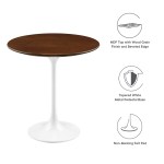 Lippa 20" Round Wood Side Table - Image 4