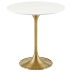 Lippa 20" Round Wood Side Table