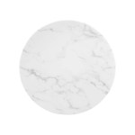 Lippa 20" Round Faux Marble Side Table - Image 12