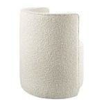 Della Boucle Fabric Swivel Chair - Image 6