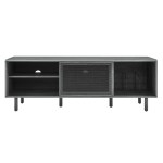 Kurtis 67" TV and Vinyl Record Stand - Image 7