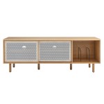 Kurtis 67" TV and Vinyl Record Stand - Image 16