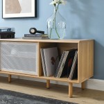 Kurtis 67" TV and Vinyl Record Stand - Image 21