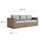 Convene Outdoor Patio Sofa - Image 4