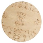 Cosmos 35" Round Burl Wood Coffee Table - Image 16