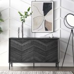 Harper Chevron Sideboard - Image 11