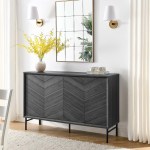 Harper Chevron Sideboard - Image 10