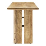 Amistad 58" Wood Bench - Image 5