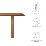 Amistad 58" Wood Bench - Image 13