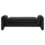 Waverly Boucle Fabric Bench - Image 6