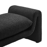 Waverly Boucle Fabric Bench - Image 7