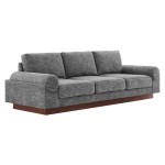 Oasis Upholstered Fabric Sofa - Image 2