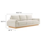 Oasis Upholstered Fabric Sofa - Image 13