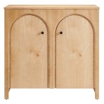 Appia 2-Door Arched Door Storage Cabinet - Image 6