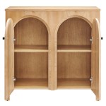 Appia 2-Door Arched Door Storage Cabinet - Image 7