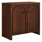 Appia 2-Door Arched Door Storage Cabinet - Image 11