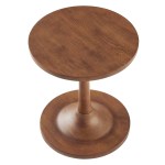 Lina Round Wood Side Table - Image 6