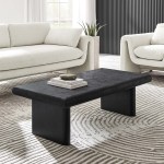 Relic Concrete Textured Coffee Table - Image 10
