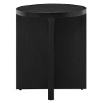 Silas Round Wood Side Table - Image 5