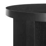 Silas Round Wood Side Table - Image 7