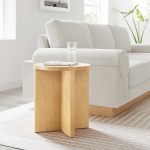 Silas Round Wood Side Table - Image 16