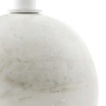 Aliza Round White Marble Side Table - Image 29
