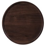 Amina Round Acacia Wood Side Table - Image 17