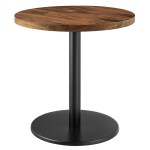 Viva Round Acacia Wood Side Table - Image 2