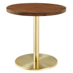 Viva Round Acacia Wood Side Table - Image 11