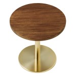 Viva Round Acacia Wood Side Table - Image 14