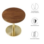 Viva Round Acacia Wood Side Table - Image 12
