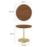 Viva Round Acacia Wood Side Table - Image 13