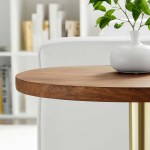 Viva Round Acacia Wood Side Table - Image 19
