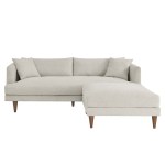 Zoya Down Filled Overstuffed Sofa and Ottoman Set - Image 8