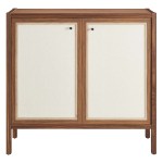 Capri 33" Wood Grain Storage Cabinet - Image 6