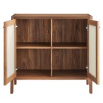 Capri 33" Wood Grain Storage Cabinet - Image 7